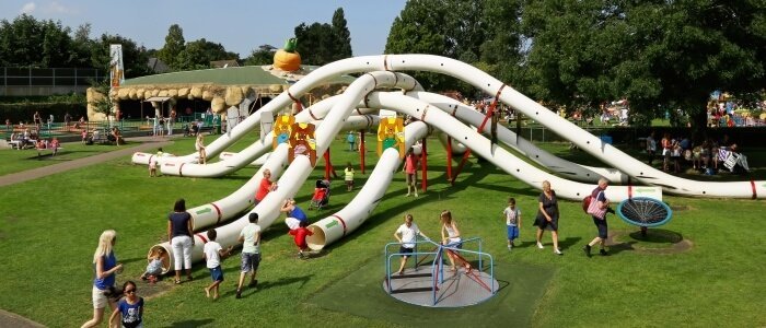 Activiteiten Zuid-Holland: Speeltuin Linnaeushof in Bennebroek